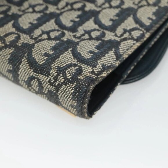 Christian Dior Trotter Canvas Day Planner Cover Navy Auth 126723 - Picture 12 of 16